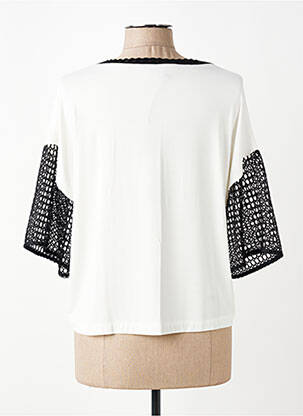 T-marškinys tiesi kirpimas trumpas rankovės bežinis TRICOT CHIC moteris