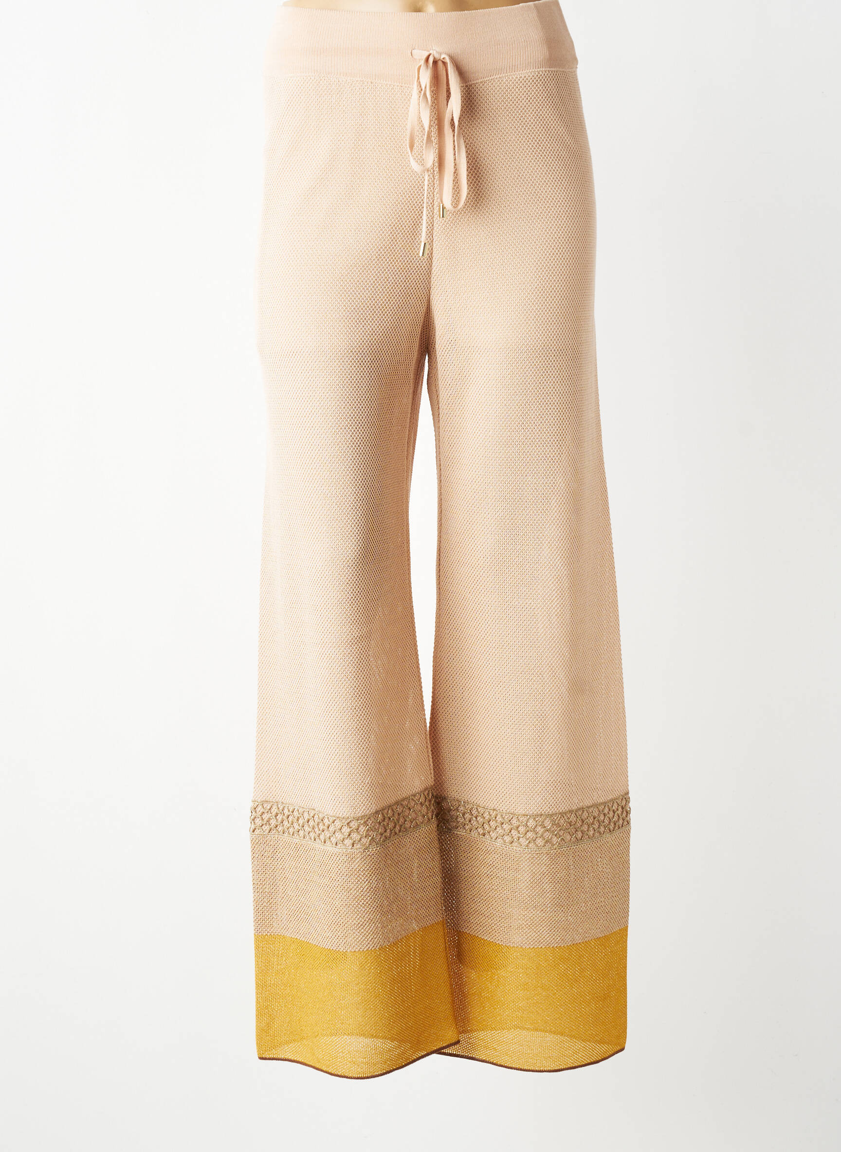 Tiesi kelnė tamprumas normala dydis rožinė TRICOT CHIC moteris