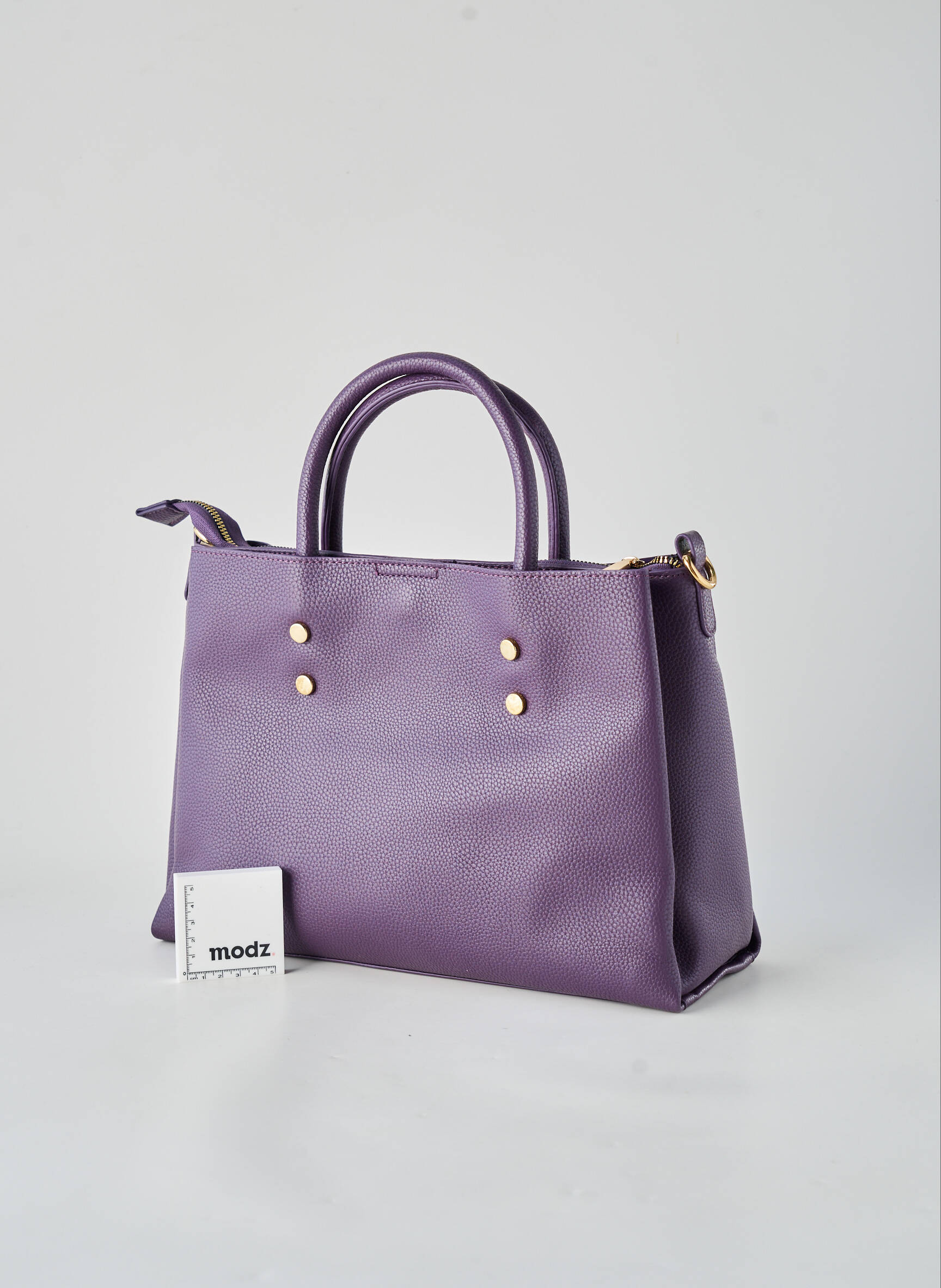 Krepšys užtrauktukas uždarymas stačiakampė forma violetinis FLORA & CO moteris