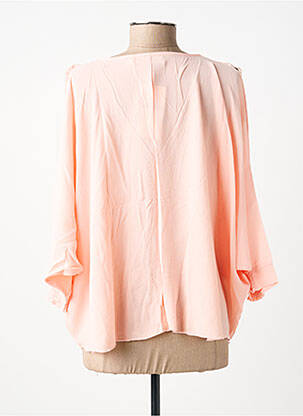 Bluzonai 3/4 rankovės 3/4 rankovės rožinė J&H FASHION moteris