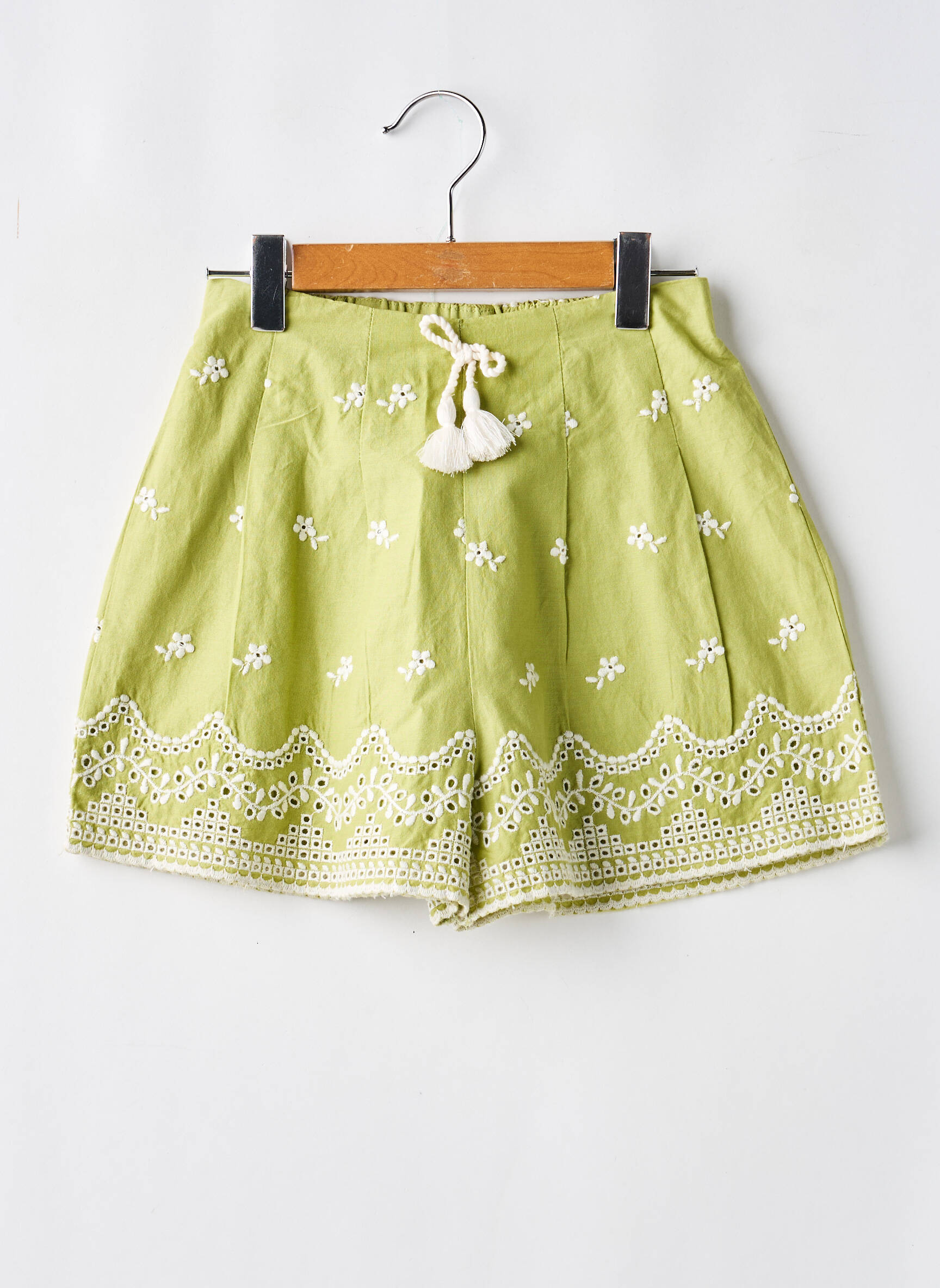Šortas aukšta talija elastinė dydis žalias MAYORAL mergina