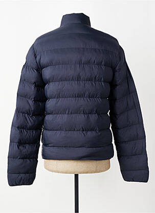 Pūkinė striukė ilgos rankovės be gobtuvų mėlyna TOMMY HILFIGER vyras