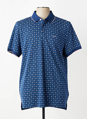 Polo jersey audinys trumpas rankovės mėlyna N.Z.A NEW ZEALAND vyras
