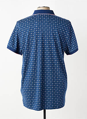Polo jersey audinys trumpas rankovės mėlyna N.Z.A NEW ZEALAND vyras