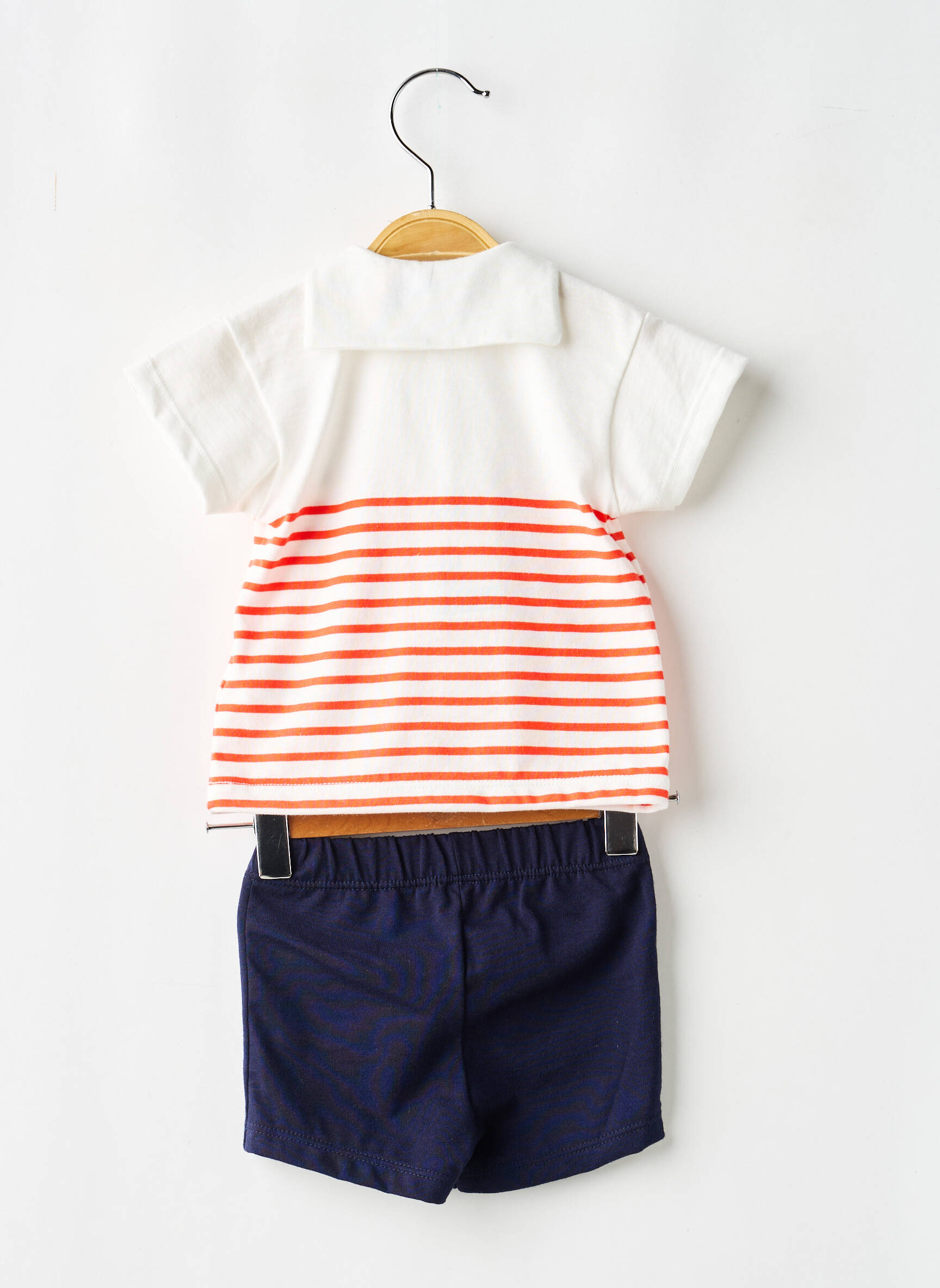 Šortų rinkinys elastinė dydžio sistema raudona PETIT BATEAU berniukas