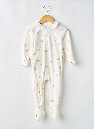 Pižama baltas PETIT BATEAU mergina