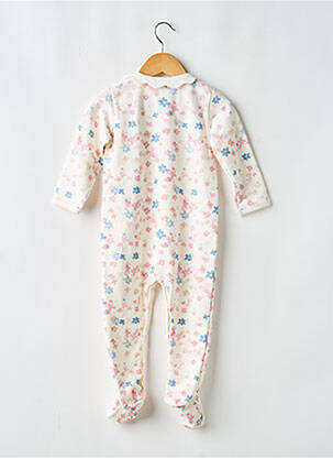 Pižama col claudine bežinis PETIT BATEAU mergina