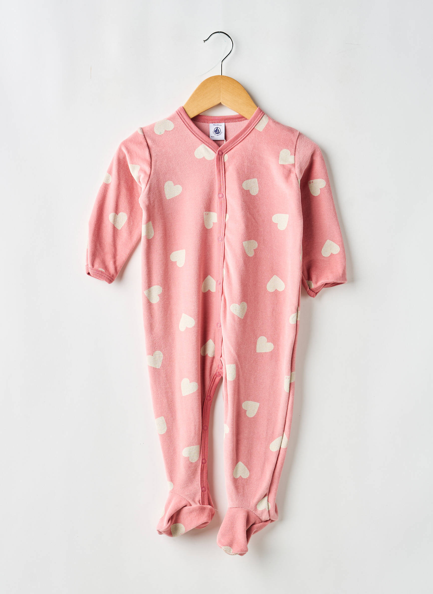Pižama rožinė PETIT BATEAU mergina