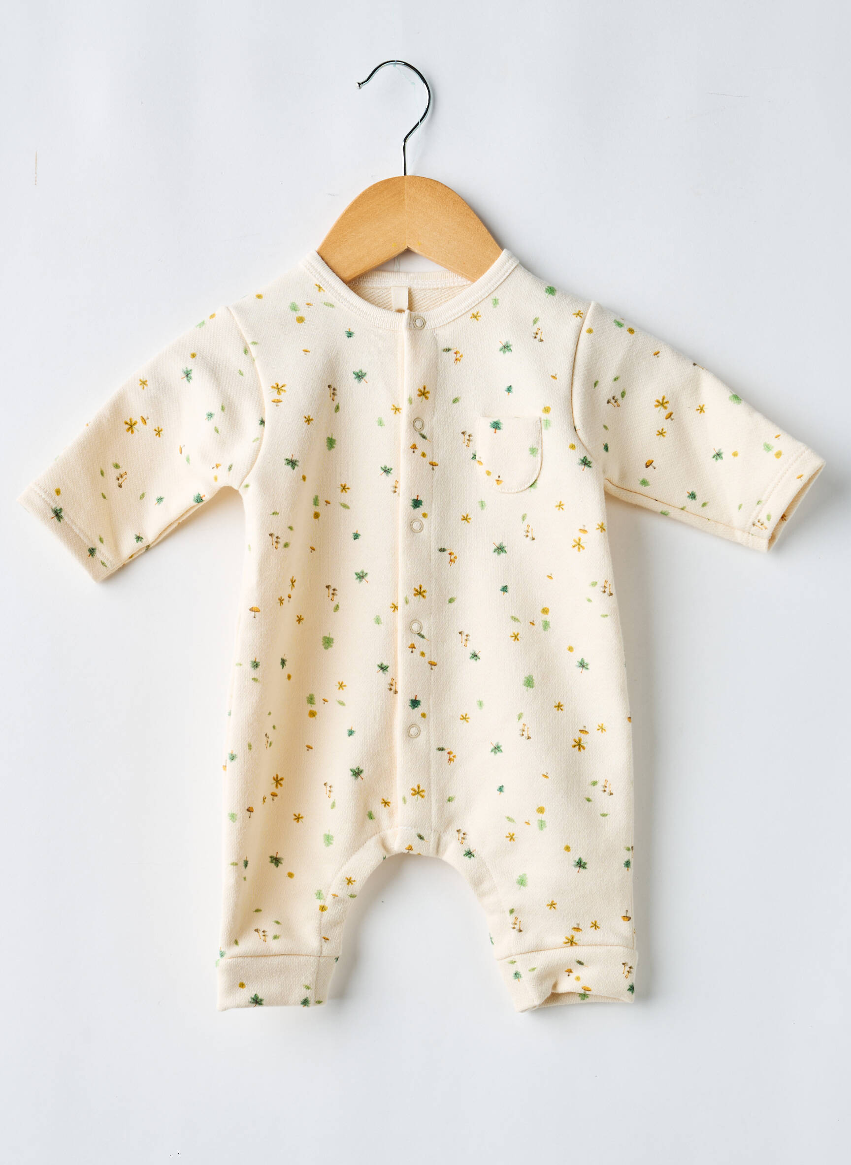 Kombinezonas fantazijos raštas ilgos rankovės bežinis PETIT BATEAU vaikas