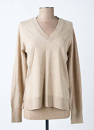 Megztinis col v ilgos rankovės bežinis LOSAN moteris