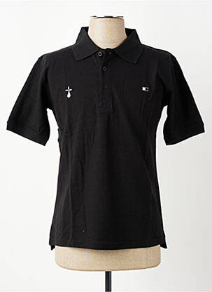 Polo tiesi kirpimas trumpas rankovės juodas GWEN & BLACK vyras