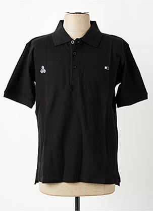 Polo tiesi kirpimas trumpas rankovės juodas GWEN & BLACK vyras