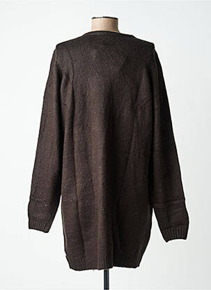 Ilgų rankovių liemenė apvalus kaklas juodas ZHENZI moteris