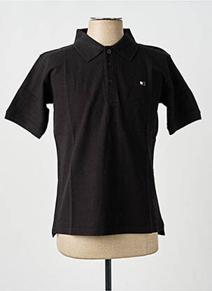 Polo tiesi kirpimas trumpas rankovės juodas GWEN & BLACK vyras