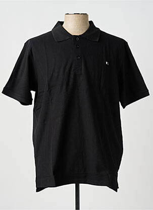 Polo tiesi kirpimas trumpas rankovės juodas GWEN & BLACK vyras