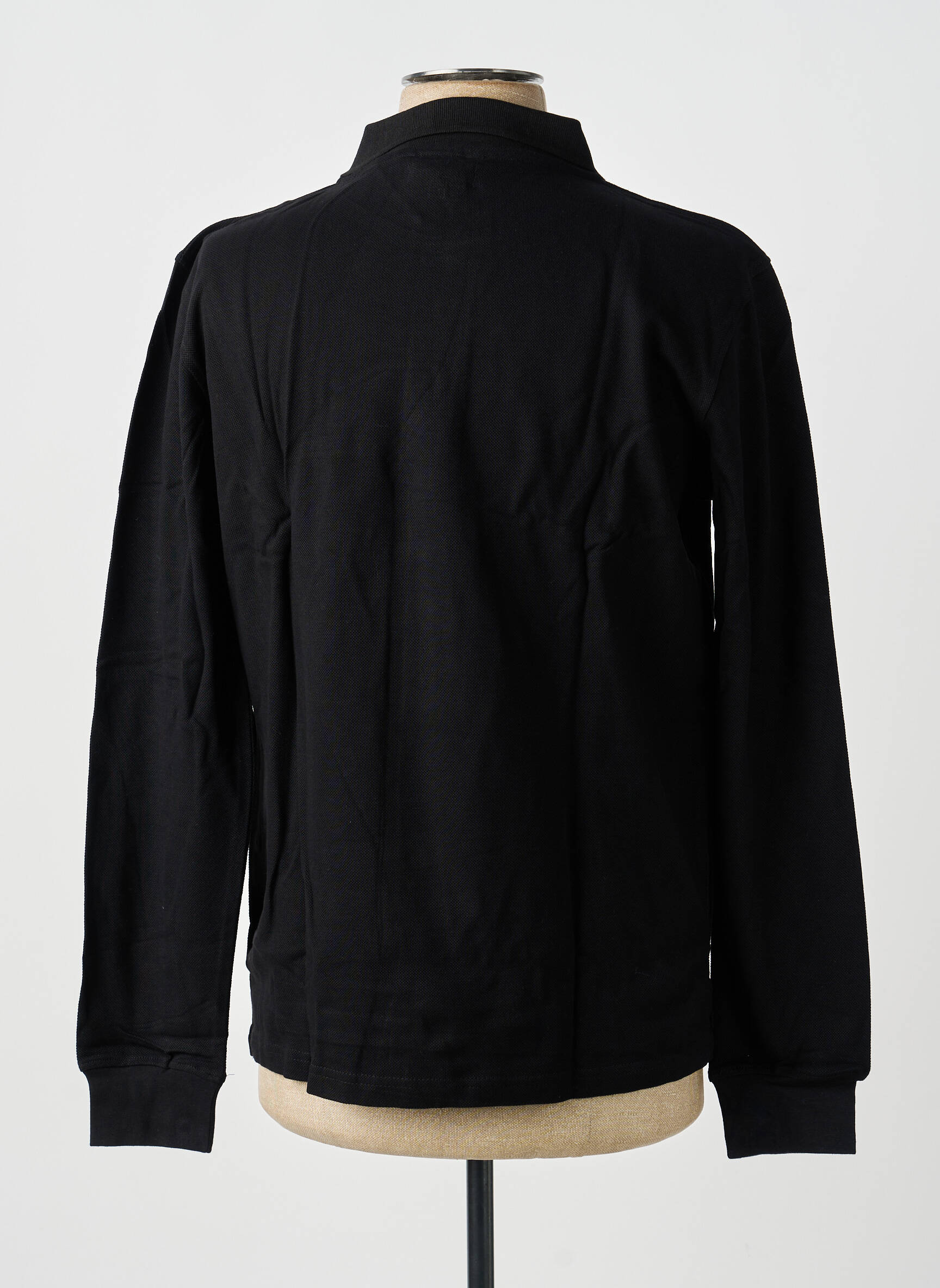 Polo ilgos rankovės ilgos rankovės juodas GWEN & BLACK vyras