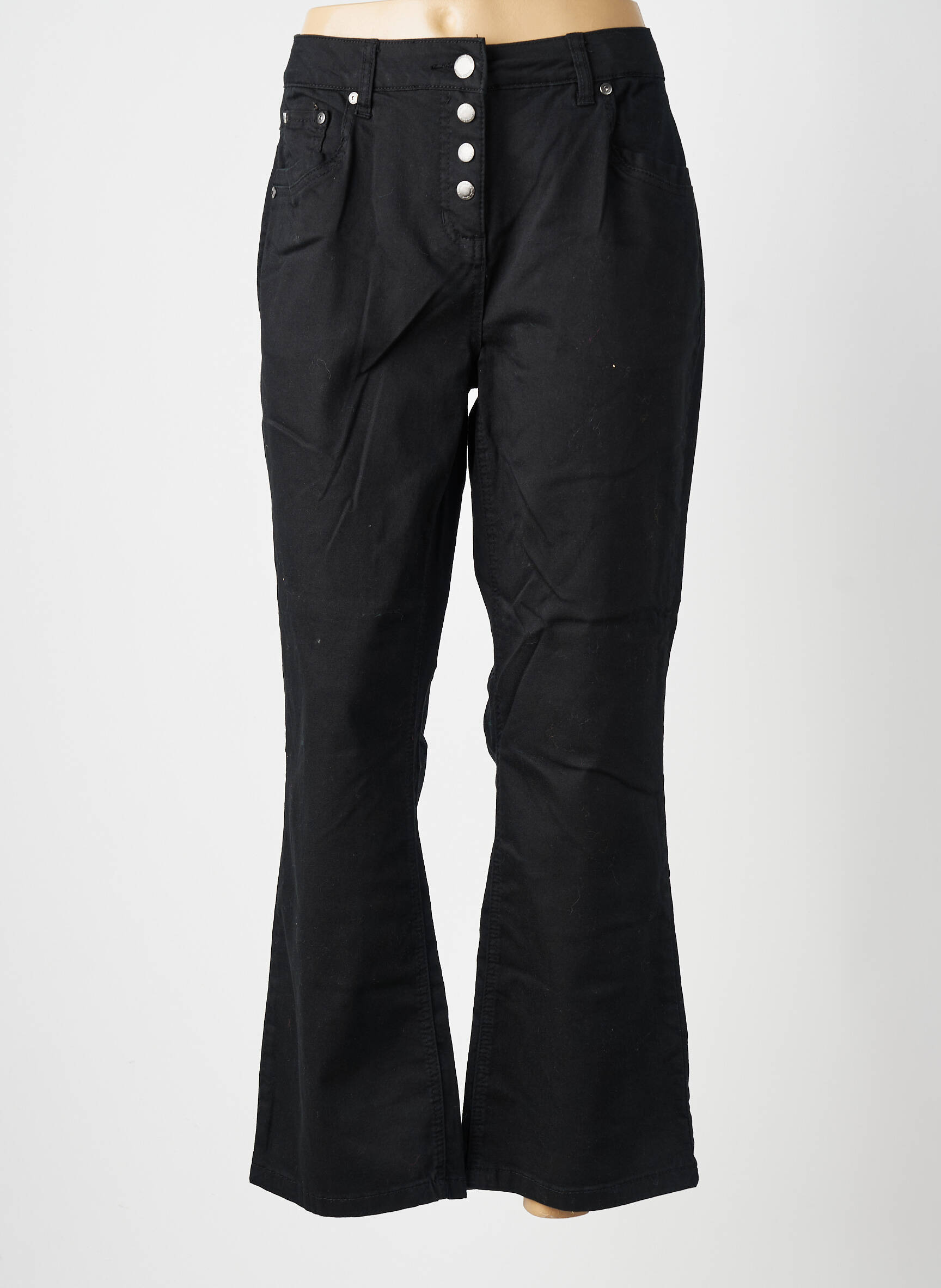 Bootcut džinsai normala dydis normala dydis juodas ZHENZI moteris