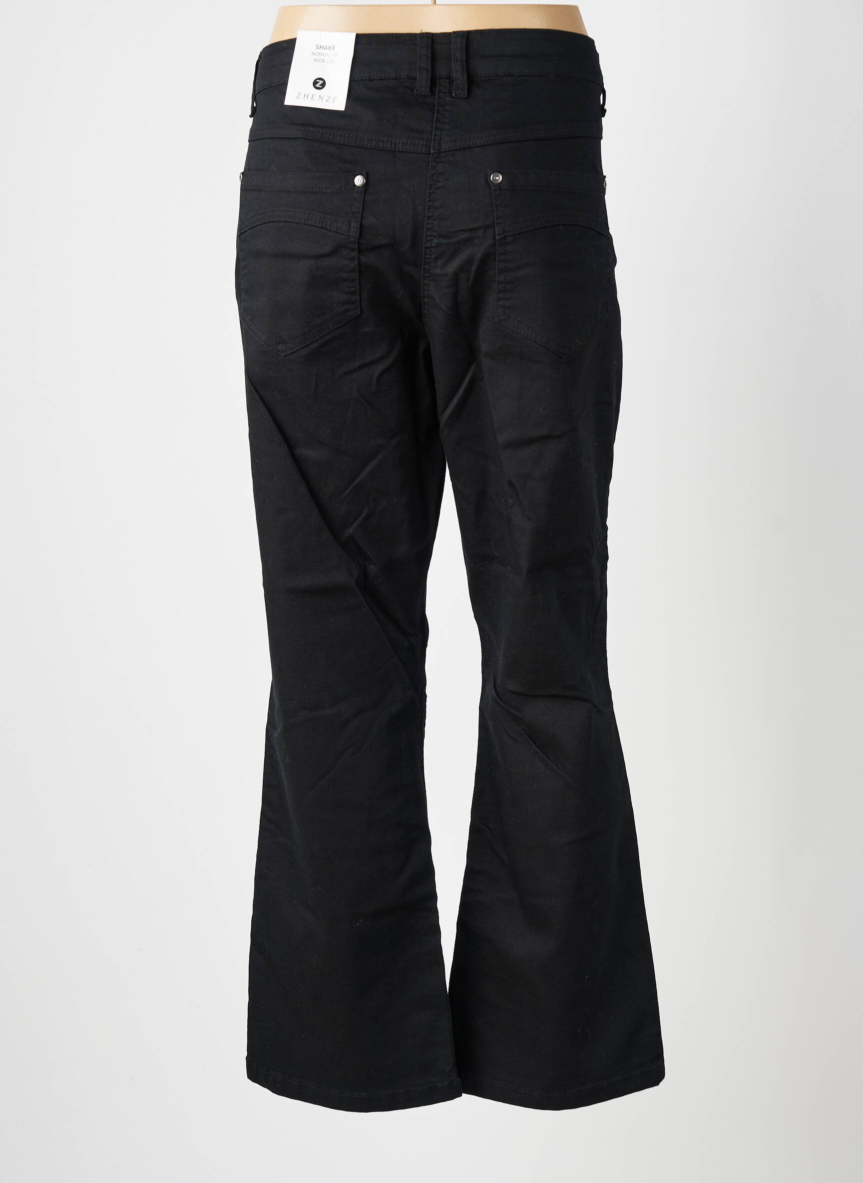 Bootcut džinsai normala dydis normala dydis juodas ZHENZI moteris