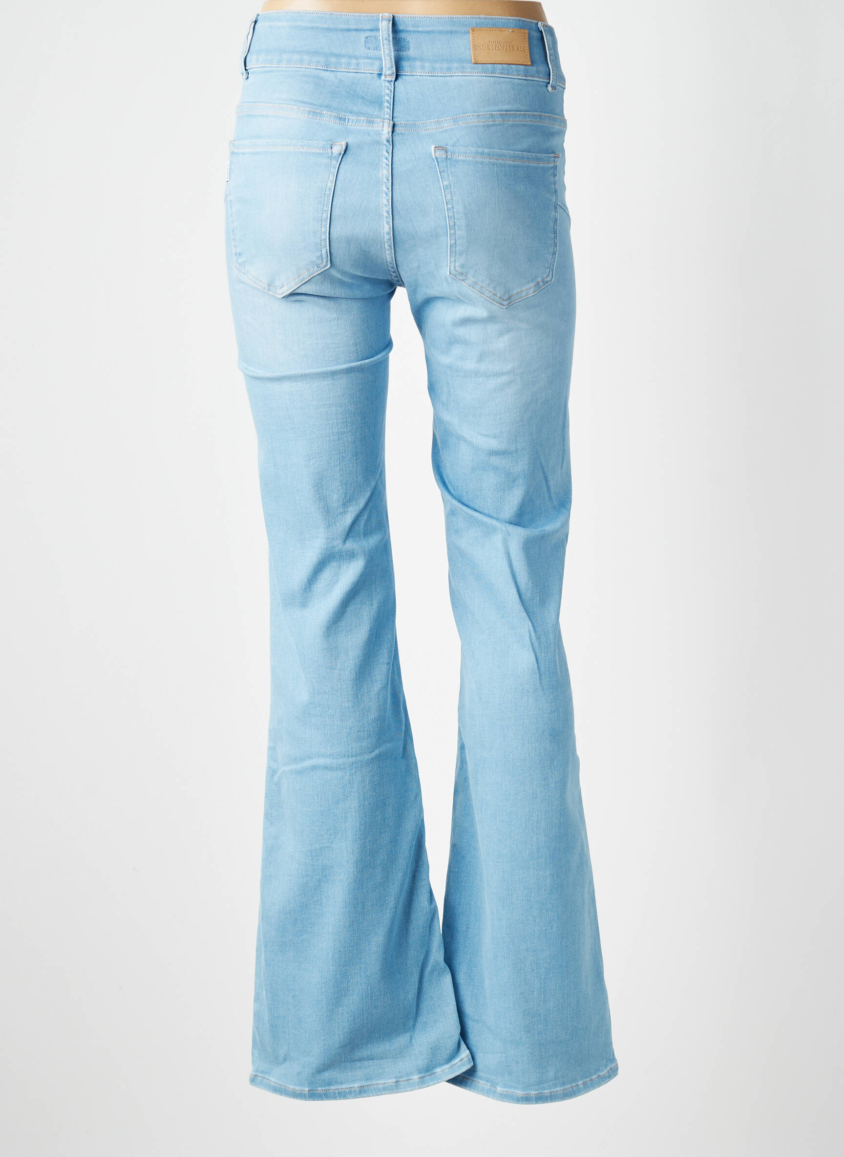 Bootcut džinsai normala dydis normala dydis mėlyna ONE SIZE FILTS ALL moteris