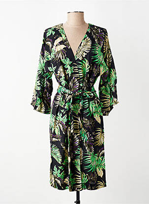 Kimono striukė col v žalias KAFFE moteris