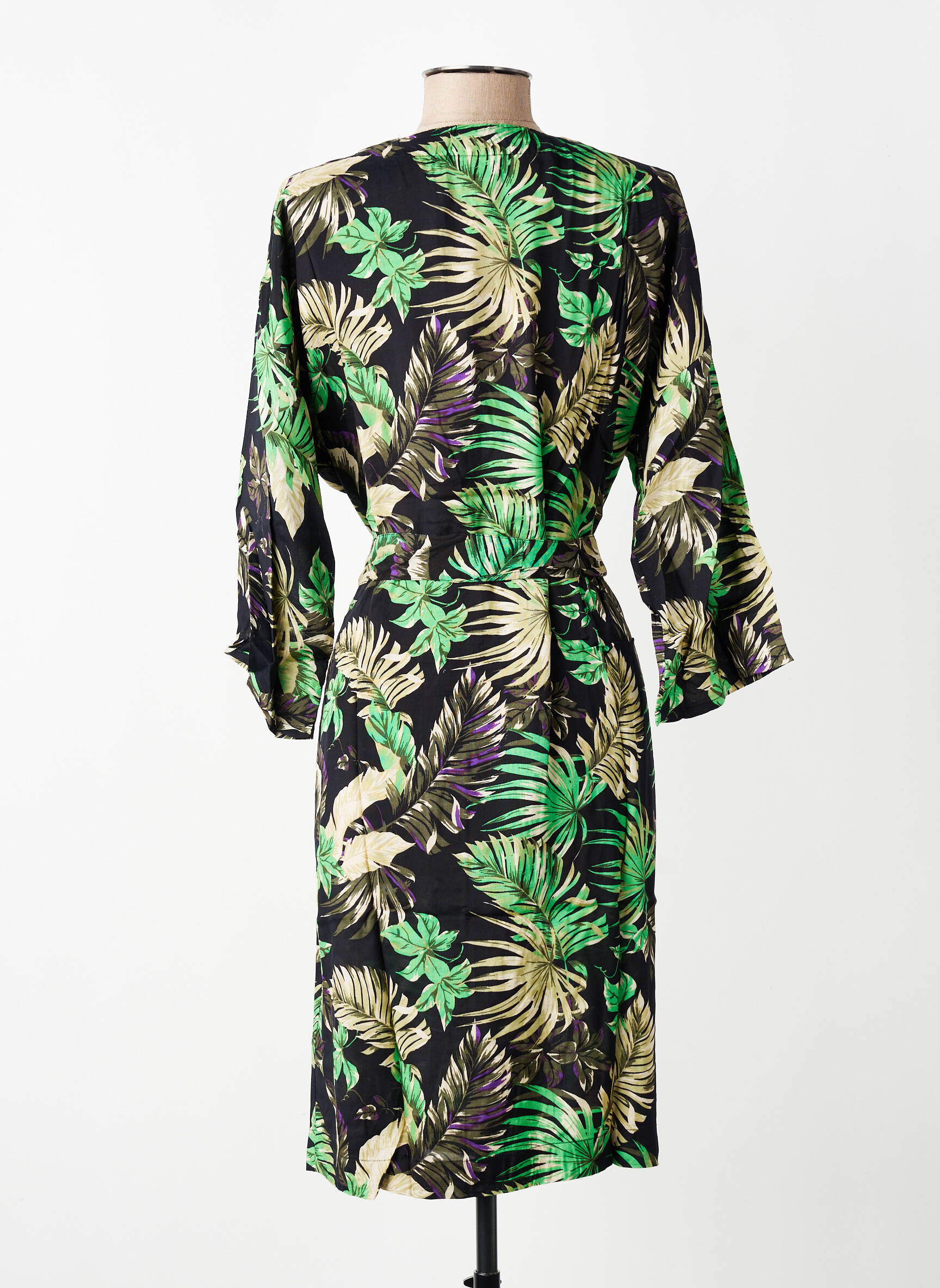 Kimono striukė col v žalias KAFFE moteris