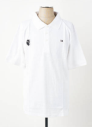 Polo tiesi kirpimas trumpas rankovės baltas GWEN & BLACK vyras
