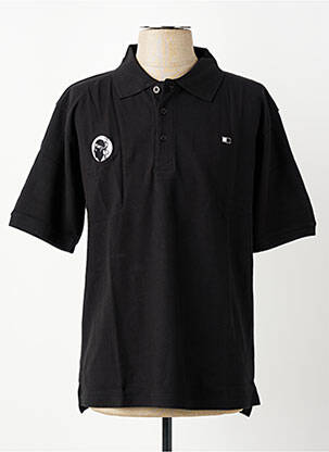 Polo tiesi kirpimas trumpas rankovės juodas GWEN & BLACK vyras