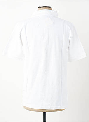 Polo tiesi kirpimas trumpas rankovės baltas GWEN & BLACK vyras