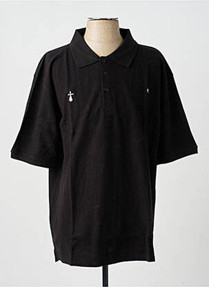 Polo tiesi kirpimas trumpas rankovės juodas GWEN & BLACK vyras