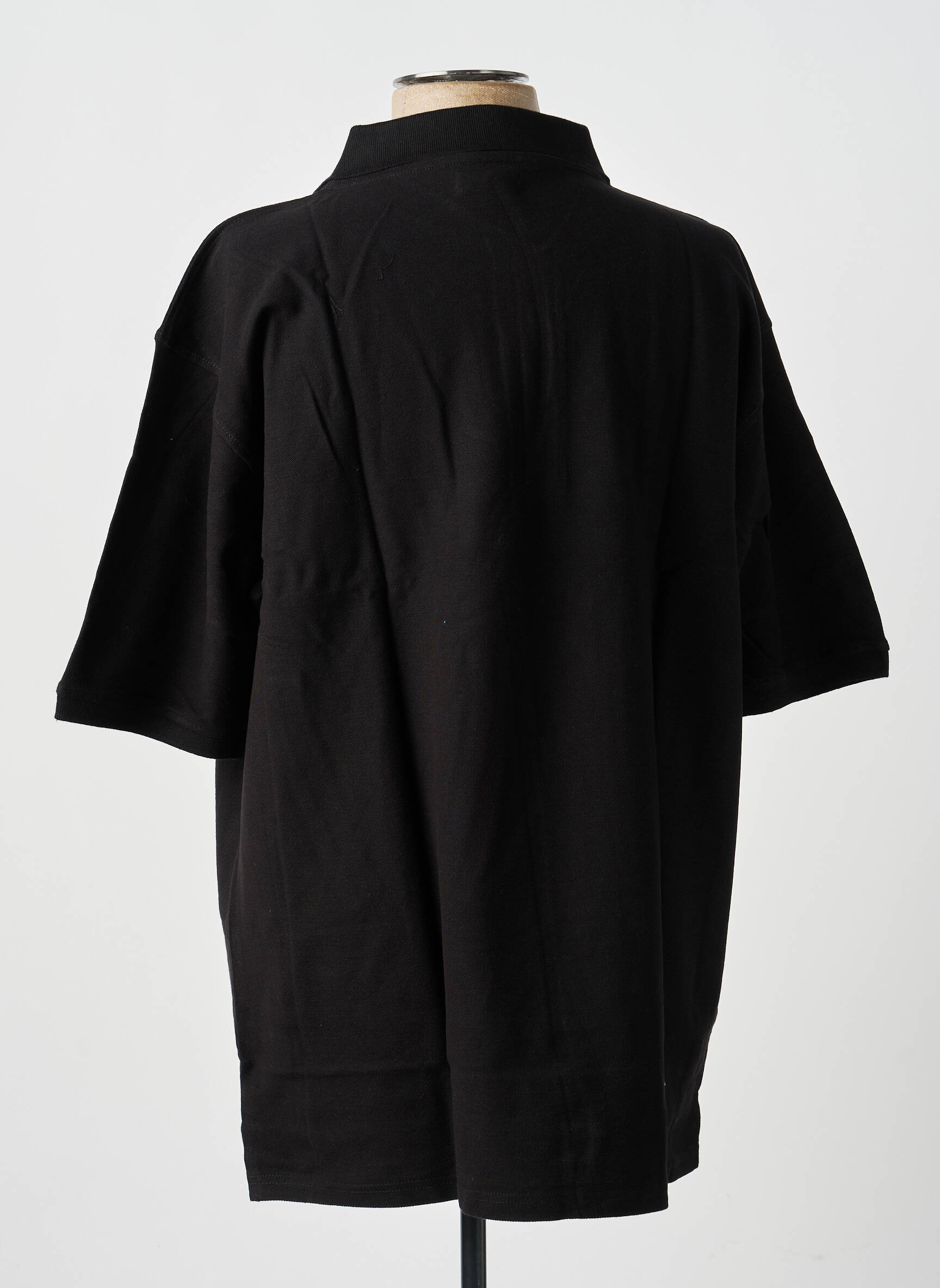 Polo tiesi kirpimas trumpas rankovės juodas GWEN & BLACK vyras
