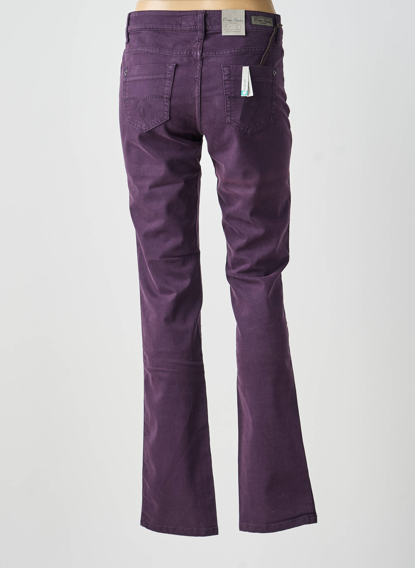 Lieknos kelnės normala dydis normala dydis violetinis PIERRE CARDIN moteris