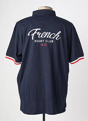 Polo jersey audinys trumpas rankovės mėlyna RUCKFIELD vyras