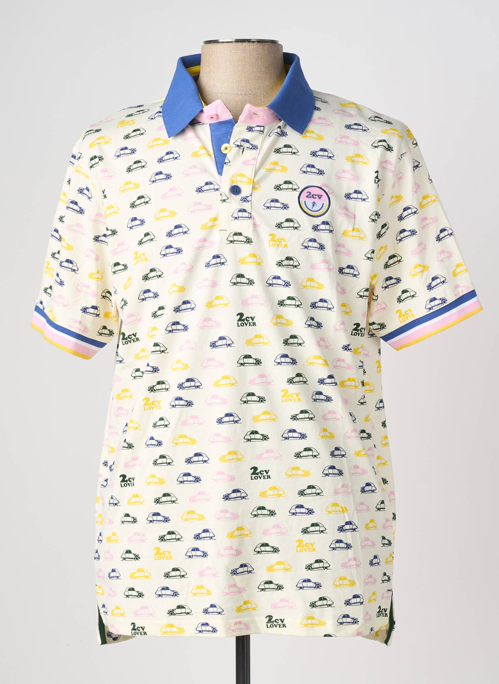 Polo jersey audinys trumpas rankovės mėlyna RUCKFIELD vyras