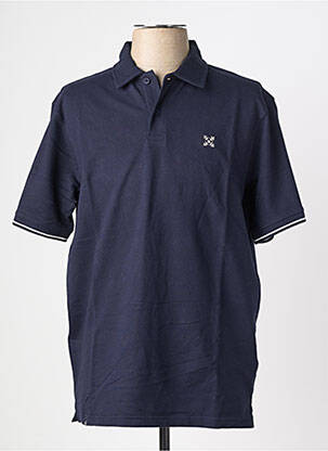 Polo jersey audinys trumpas rankovės mėlyna OXBOW vyras