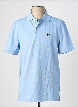 Polo tiesi kirpimas trumpas rankovės mėlyna WRANGLER vyras