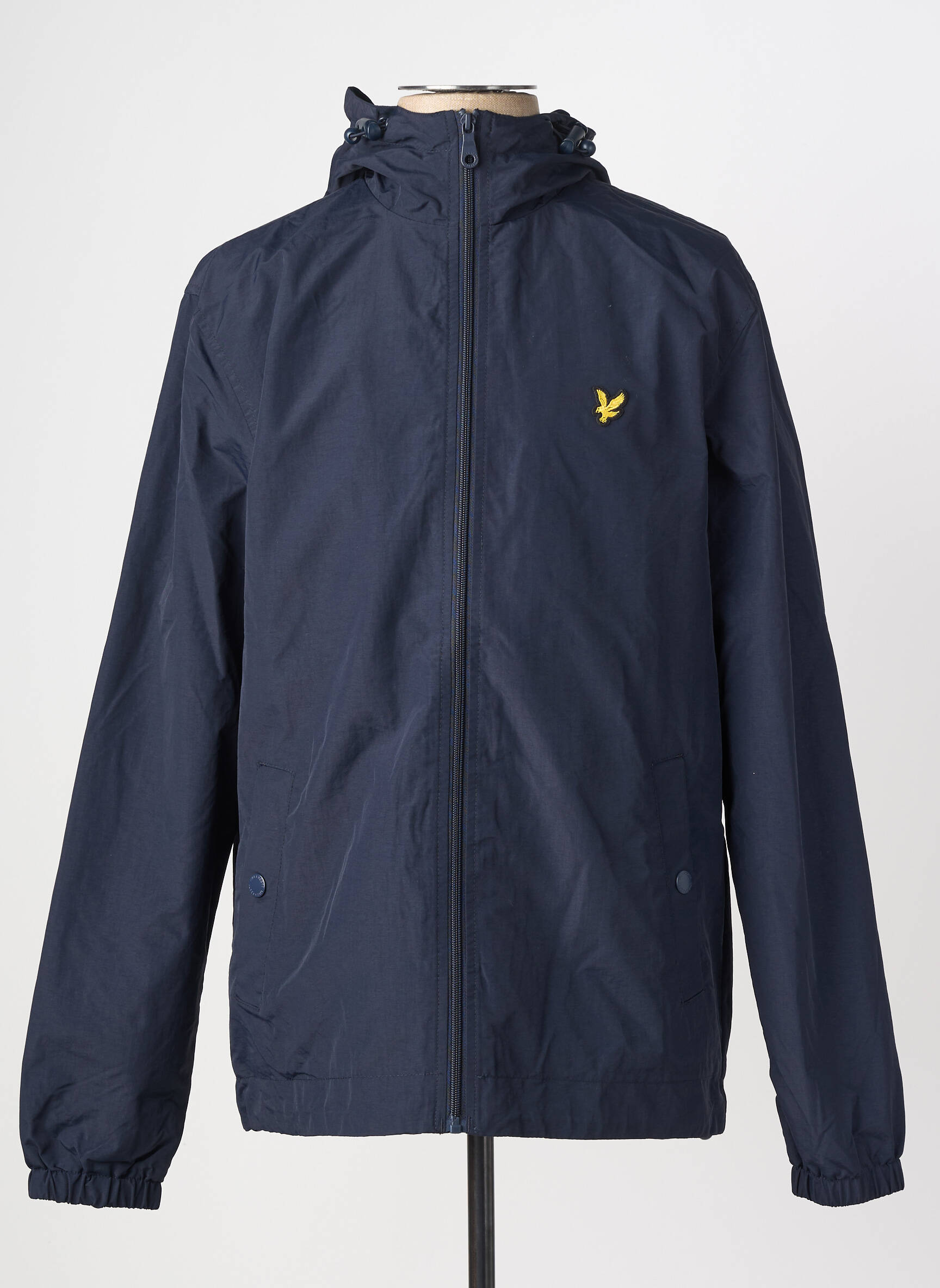 Vėjo nepraleidėjas apatinė dalis siaura su gobtuvu mėlyna LYLE & SCOTT vyras