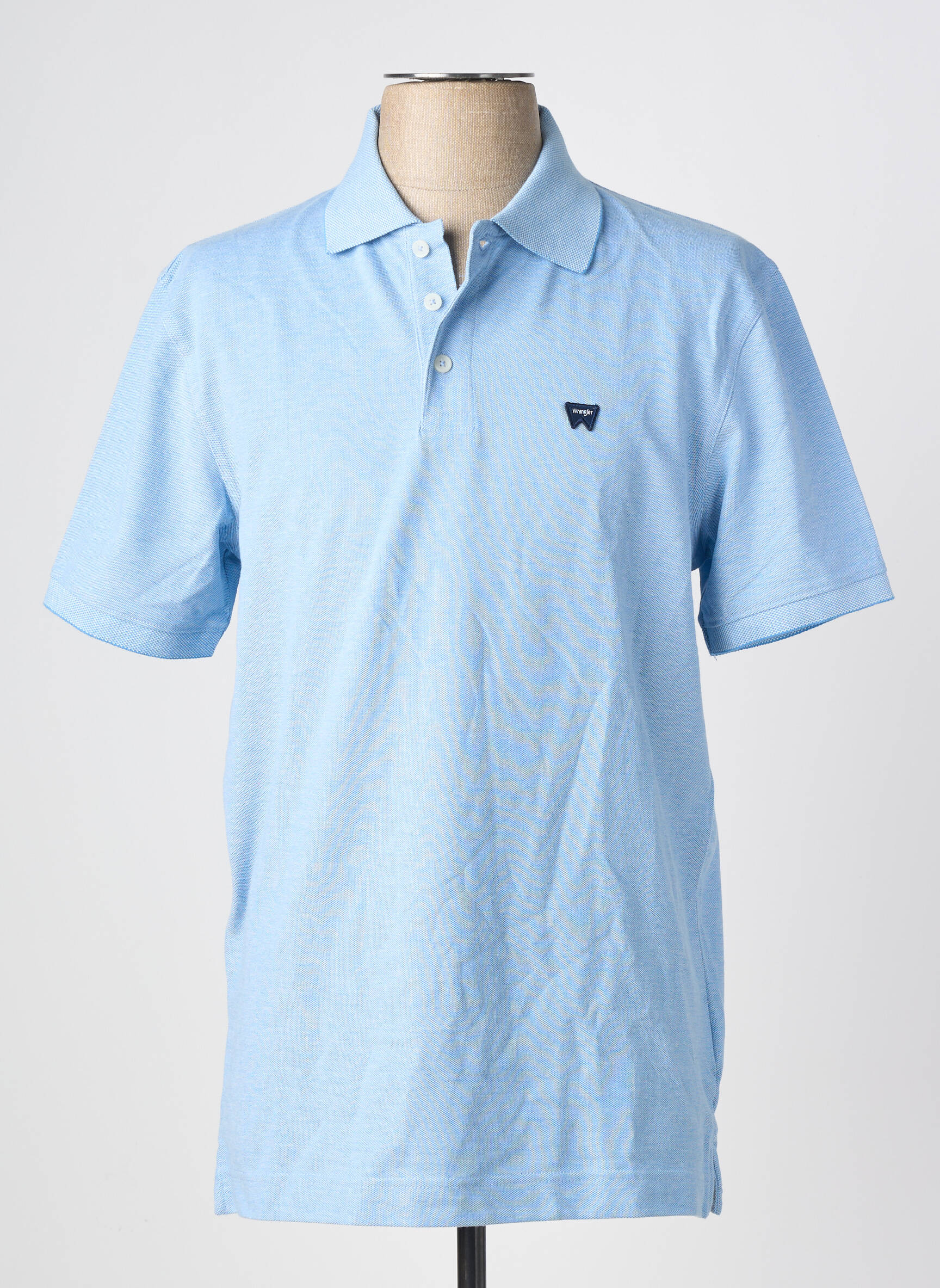 Polo tamprumas trumpas rankovės mėlyna WRANGLER vyras