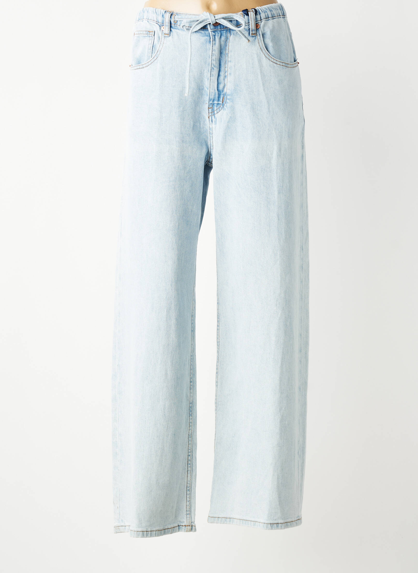 Plačios džinsai tamprumas normala dydis mėlyna DENIM DAYS moteris