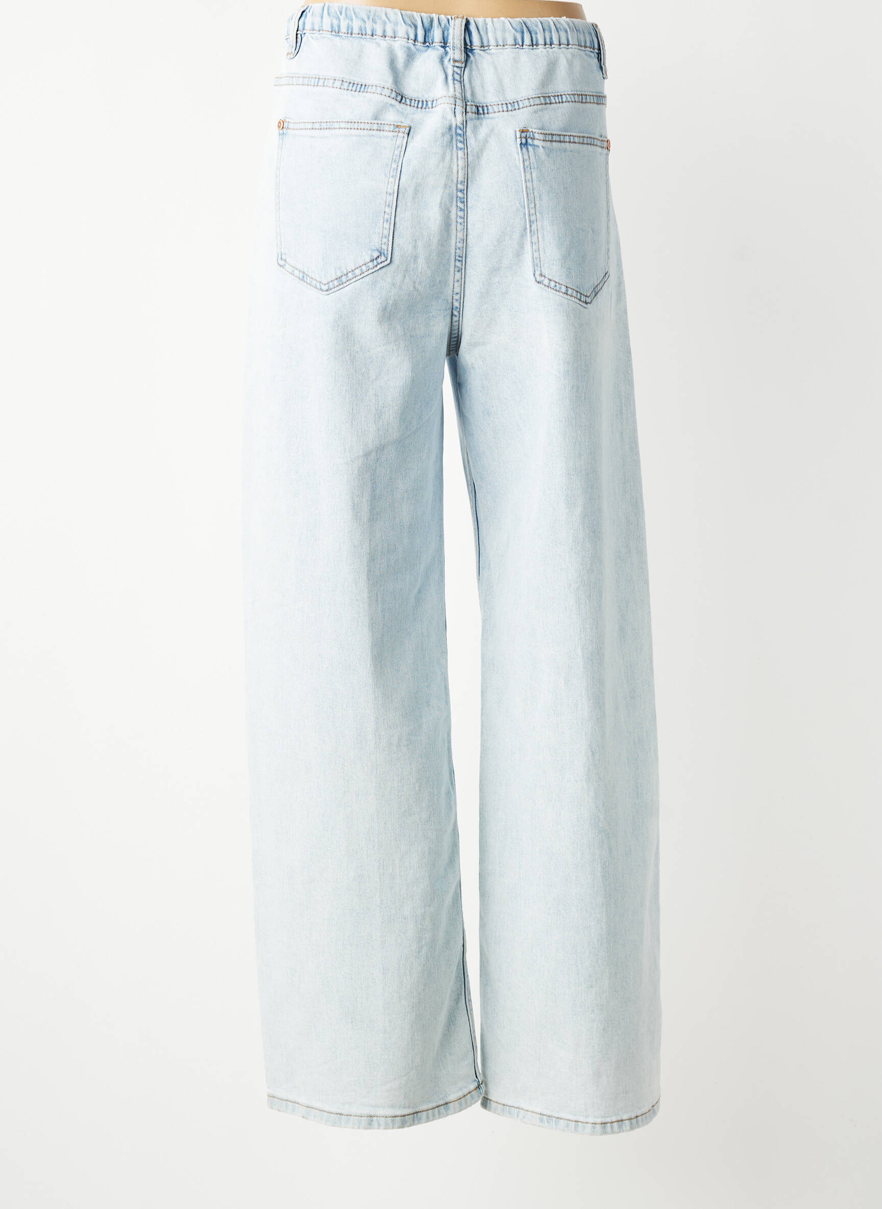 Plačios džinsai tamprumas normala dydis mėlyna DENIM DAYS moteris
