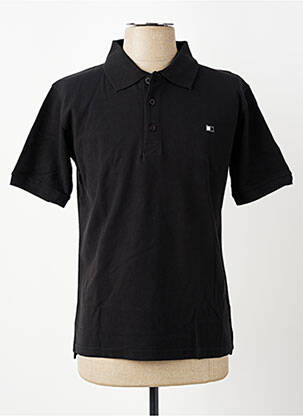 Polo tiesi kirpimas trumpas rankovės juodas GWEN & BLACK vyras