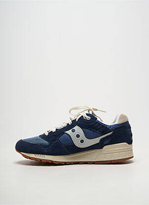 Bėgimo bateliai nubuko audinys apvalus mygtukas mėlyna SAUCONY vyras