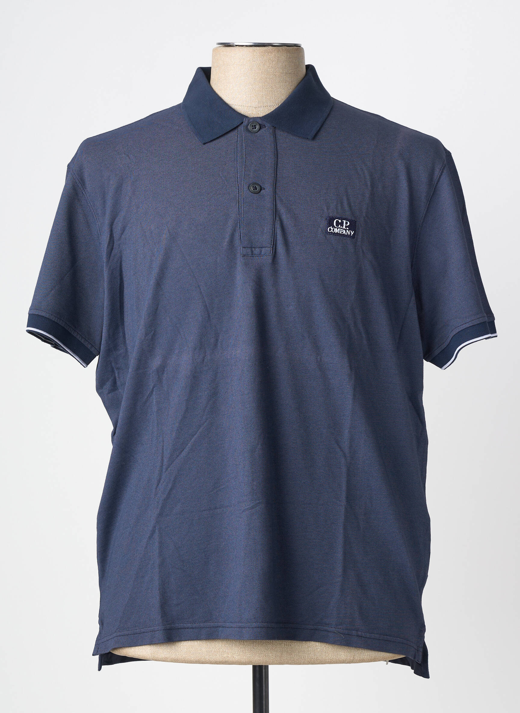 Polo tamprumas trumpas rankovės mėlyna CP COMPANY vyras