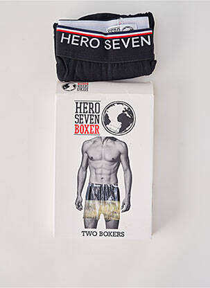 Bokseris jersey audinys juodas HERO SEVEN vyras