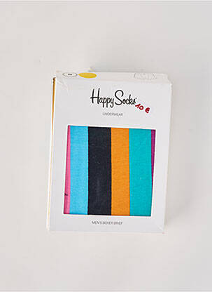 Bokseris juostelės raštas mėlyna HAPPY SOCKS vyras