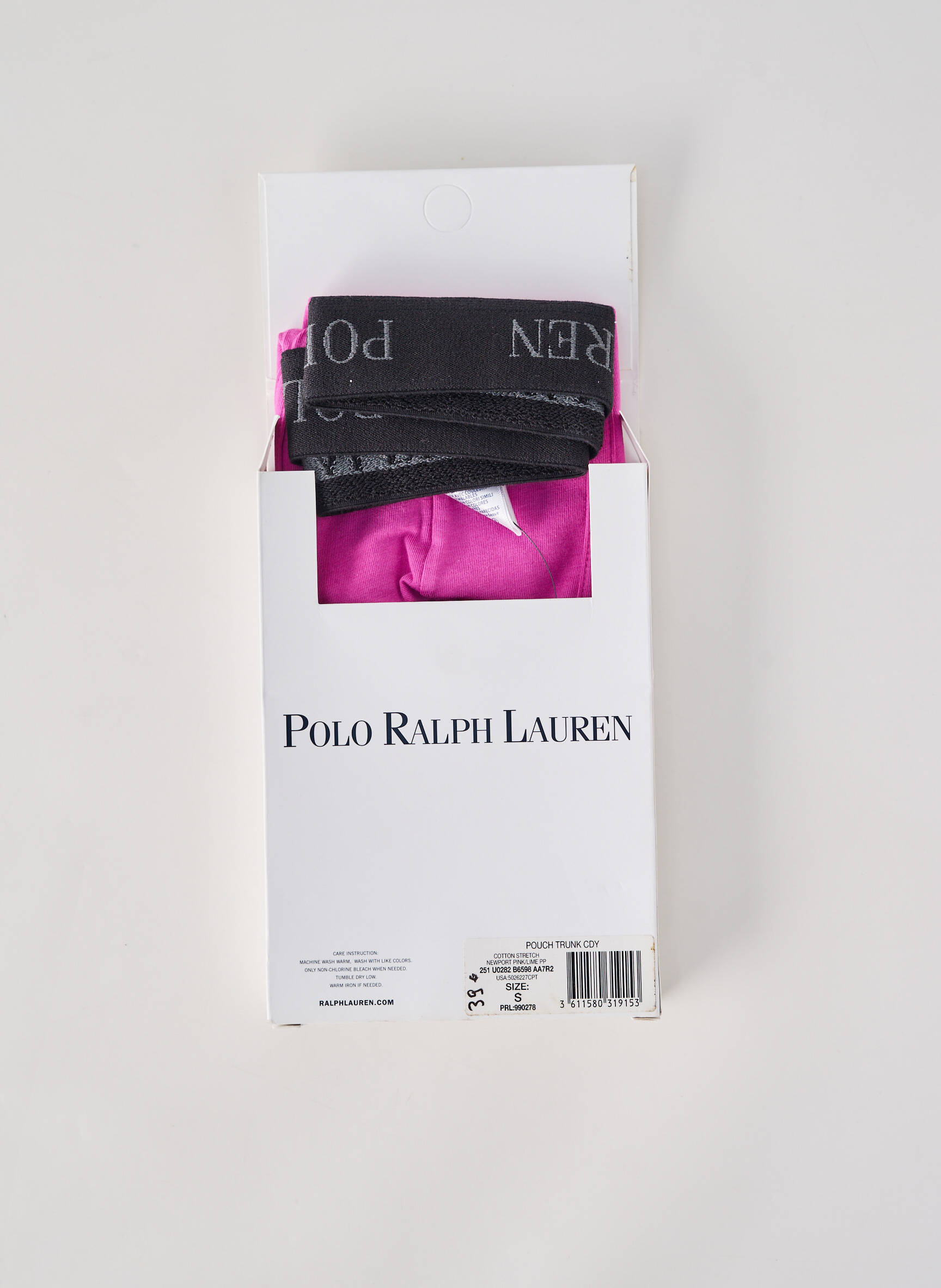 Bokseris jersey audinys rožinė RALPH LAUREN vyras
