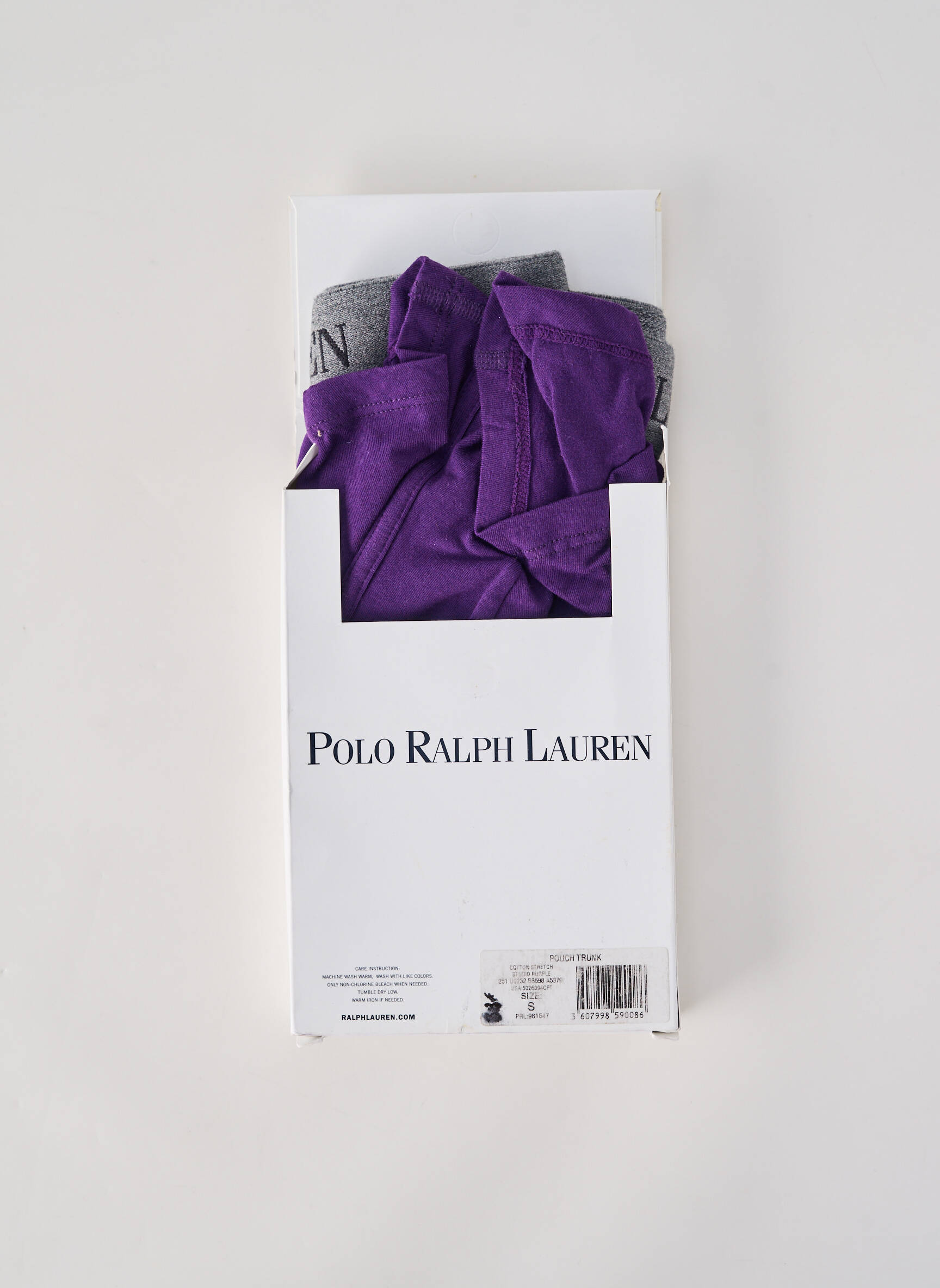 Bokseris jersey audinys violetinis RALPH LAUREN vyras