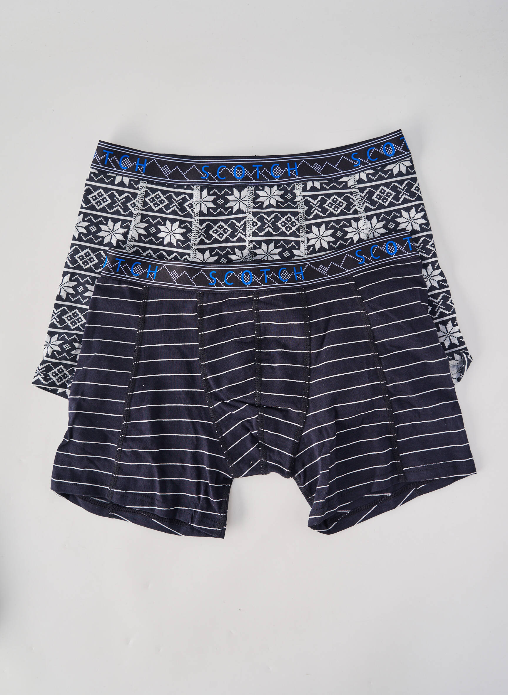 Bokseris jersey audinys juodas MAISON SCOTCH vyras