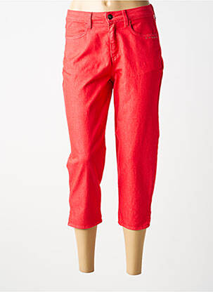 Pusilgių kelnių tiesi kirpimas normala dydis raudona FRANCE RIVOIRE moteris