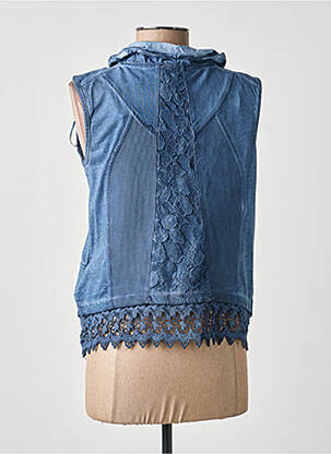Be rankovių liemenė centrinė iškirptė mėlyna MERI & ESCA moteris