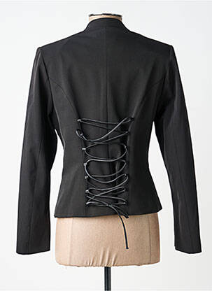 Švarkas dvigubai apdailinta vidinė dalis juodas PAUL BRIAL moteris